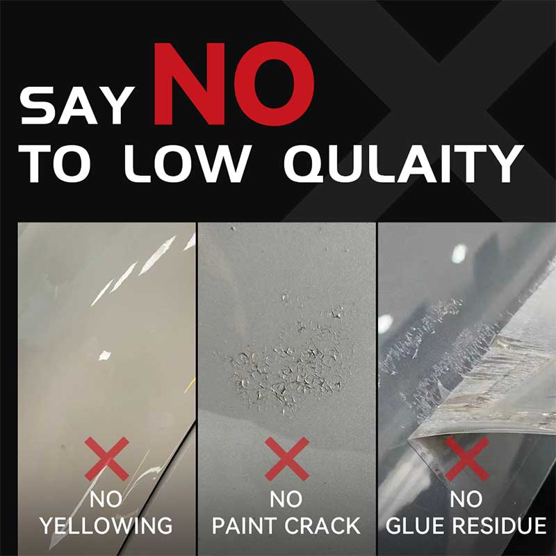 Película de protección de pintura transparente