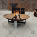 Outdoor Furniture Wood Burning Fireplace