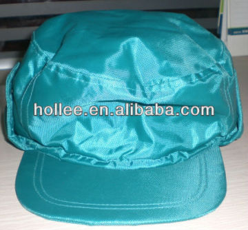 blue work hats