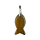 Pêche de pierre précieuse Pendant Naturel Stone Pisend Pendants Migne Pishant Charm pour les bijoux de bricolage environ 20x38 mm