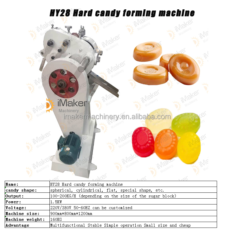 Automatic candy batch roller ,  rope sizer machine for candy