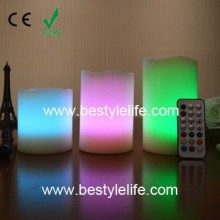 decorative party multi color wholesale led candle lights