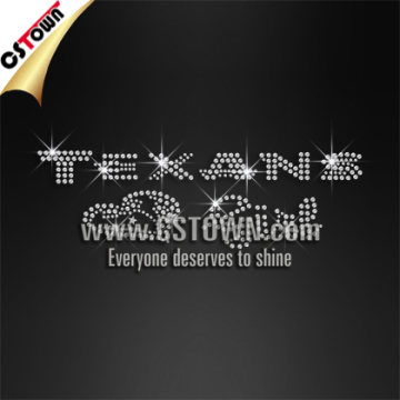 Texans Love Bay Cheap Hotfix Rhinestone Bling Transfer Wholesale