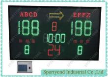 Led Electronic Netball / Basketball Scoreboard , Led Score