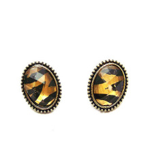 Wholesale fashion earrings 2012 new design leopard grain earrings