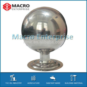 stainless steel post ball cap for handrail post