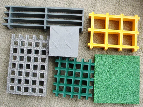 Anti Fire Glass Fiber Reinforced Plastic Grating Plate