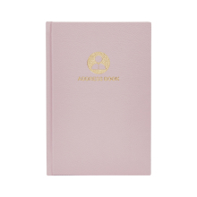 Pu hardcover sewing binding address book