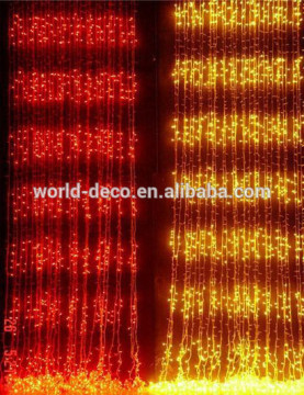 Rain drop curtain lights / waterfall festival light / LED lights snow drop