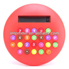 Round mini calculator
