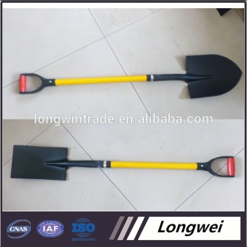 High quality fiberglass handle shovel American shovel