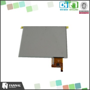 gloved allowed 8 inch capacitive multi touch screen in low price