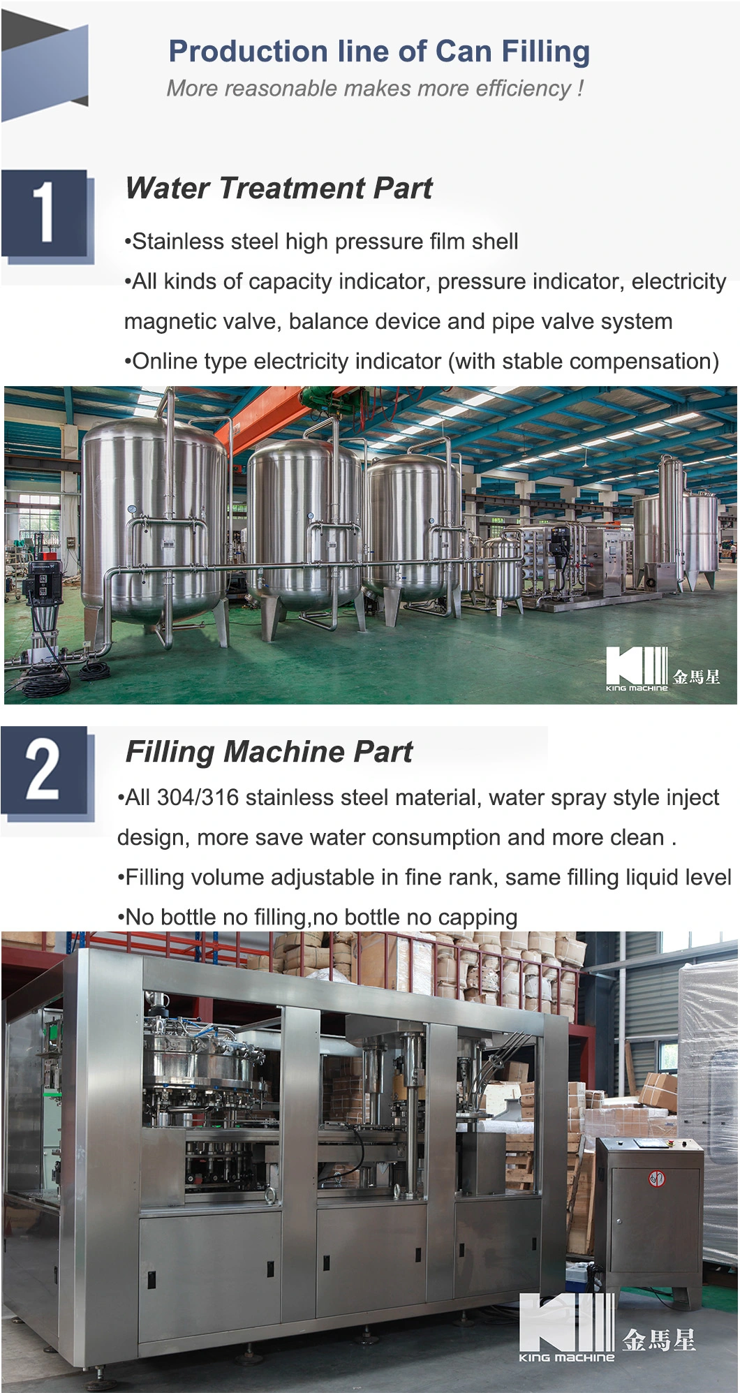 Plastic Bottles / Can Beverage Making Filling Machine / Production Line for Energy Drink