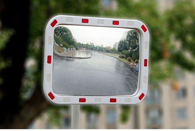 Positive Roadway Products Safety Reflective Convex Mirror, Custom Stand Plastic Molding Inject Mirrors/