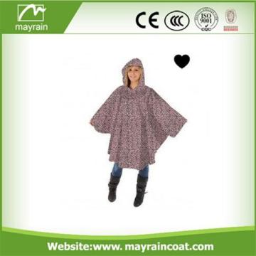 Custom Printed Adult Rain Poncho PVC Poncho