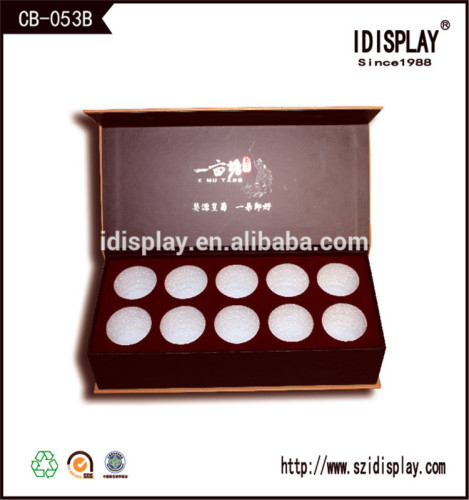 Custom handmade color eyeshadow pan packaging box