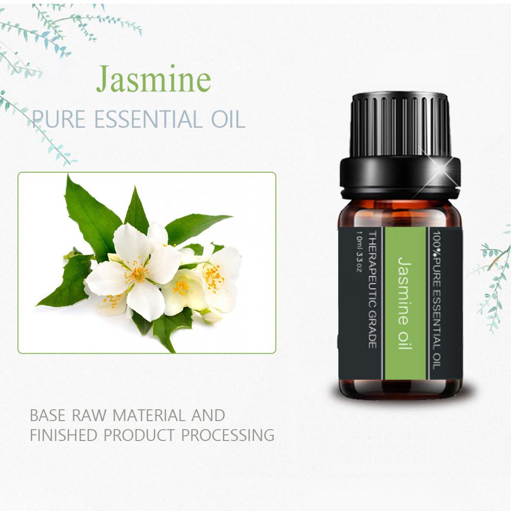100%natürliches organisches ätherisches Öl Jasmin für die Hautpflege