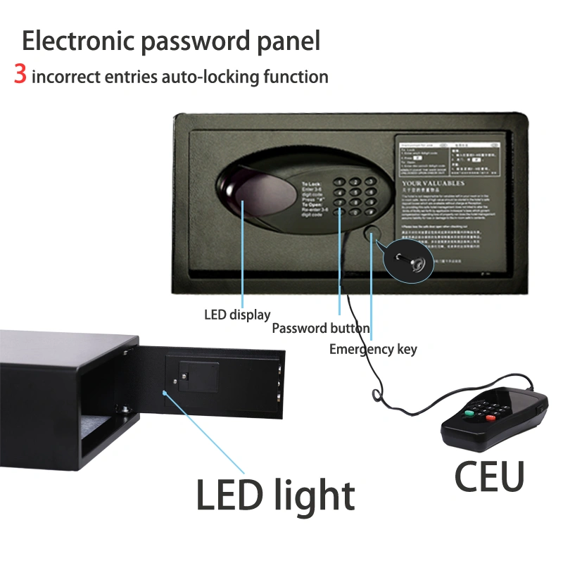 Digital Hotel Safe Laptop Size Ceu Reading Opening Records Hotselling