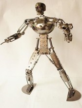robot model metal