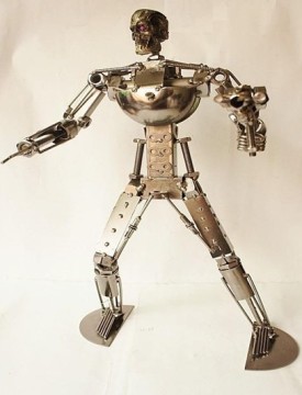robot model metal