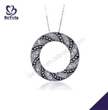 fashion jewelry necklace 2015 wholesale silver loving family pendant