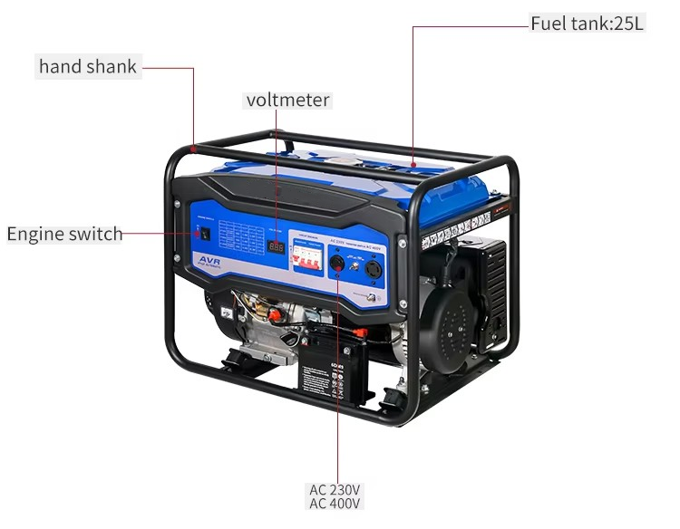 5kw Low Fuel Consumption generator set 5kw 低油耗发电机组