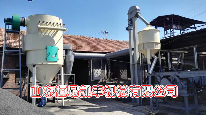 Activated carbon winnowing equipment