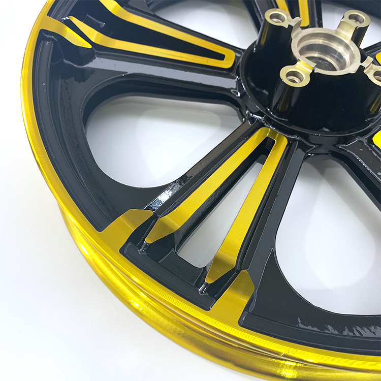 Motorcycle alloy aluminum wheels rims 17 inch frame Motor bike Aluminum Rear Wheel Rim for CLICK 125/BEAT Fi
