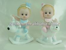 polyresin mini baby figurines,mini donkey figurine