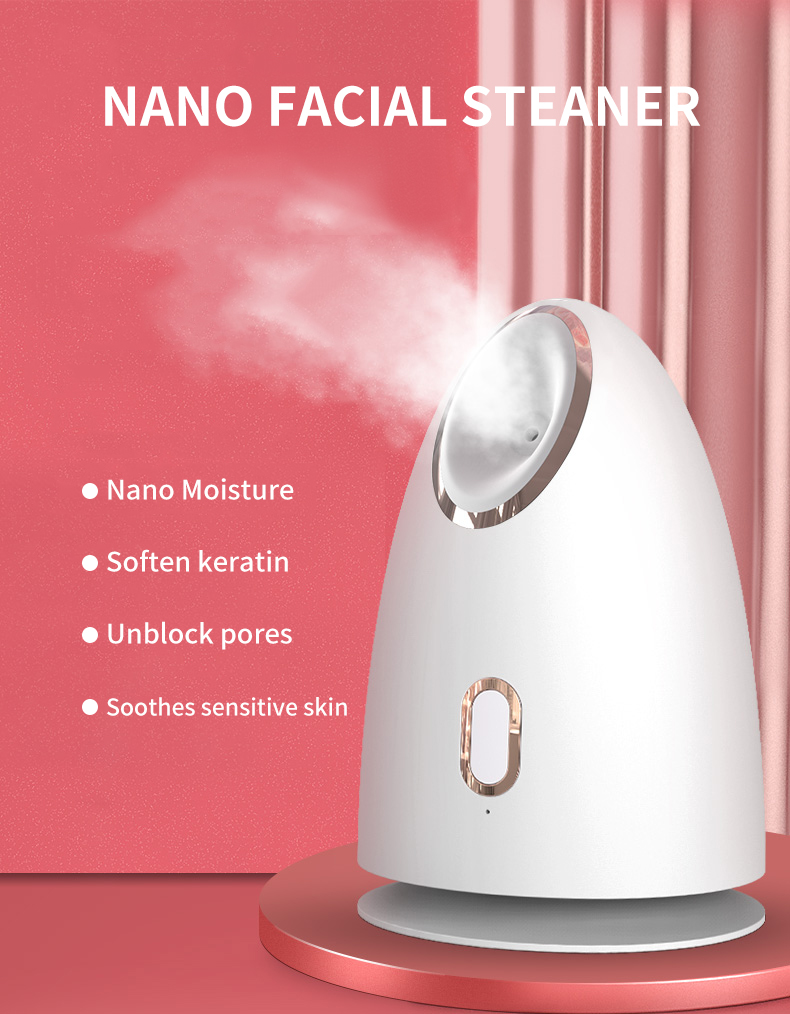 Nano-level Water Vapor Nano Facial Steamer