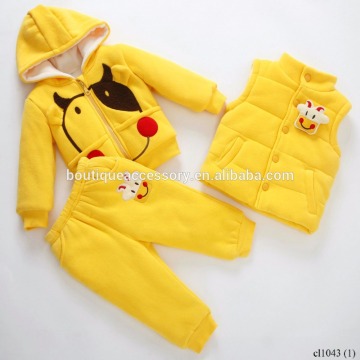 Factory Sale Children Winter Clothing Set Girl's Baby Clothing Sets