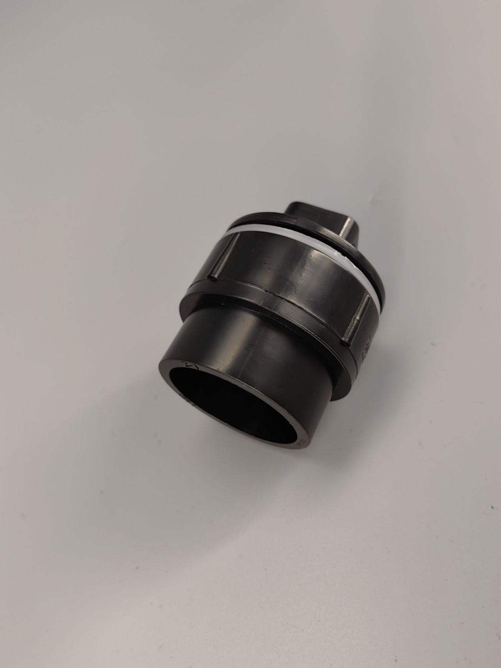 ABS FITTING 1.5 inch CLEANOUT ADAPTER WITH PLUG