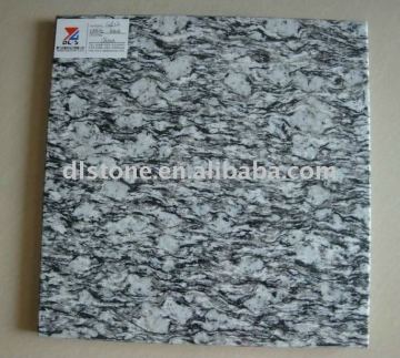 Spoondrift white granite floor tile