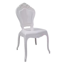 Outside Wedding Catering: Plastic Princess Dining Chairs