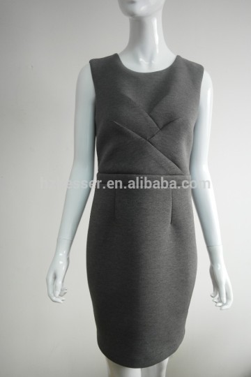 Fashion women neoprene knit dress