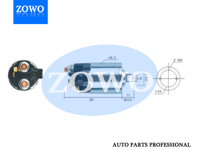 66 8181 Starter Motor Solenoid