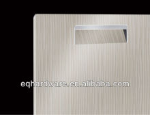 Stainless Steel Kitchen Pantry Zebra Wood Pattern Furniture Door