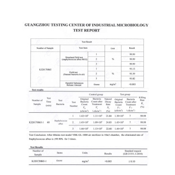 Sterilization rate 99.9% HVAC system hospital ir-conditioning uv air sterilizer equipment