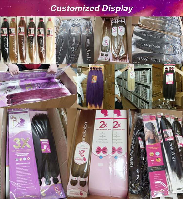 Pre Stretched Braiding Hair Crochet Braid Products Private Label Braids Hair Vendors Free Sample Synthetic Hair Extension