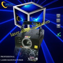 Xl-10 200mw 450nm Blue Laser Projector With Dmx Or Disco, Clubs, Ktv