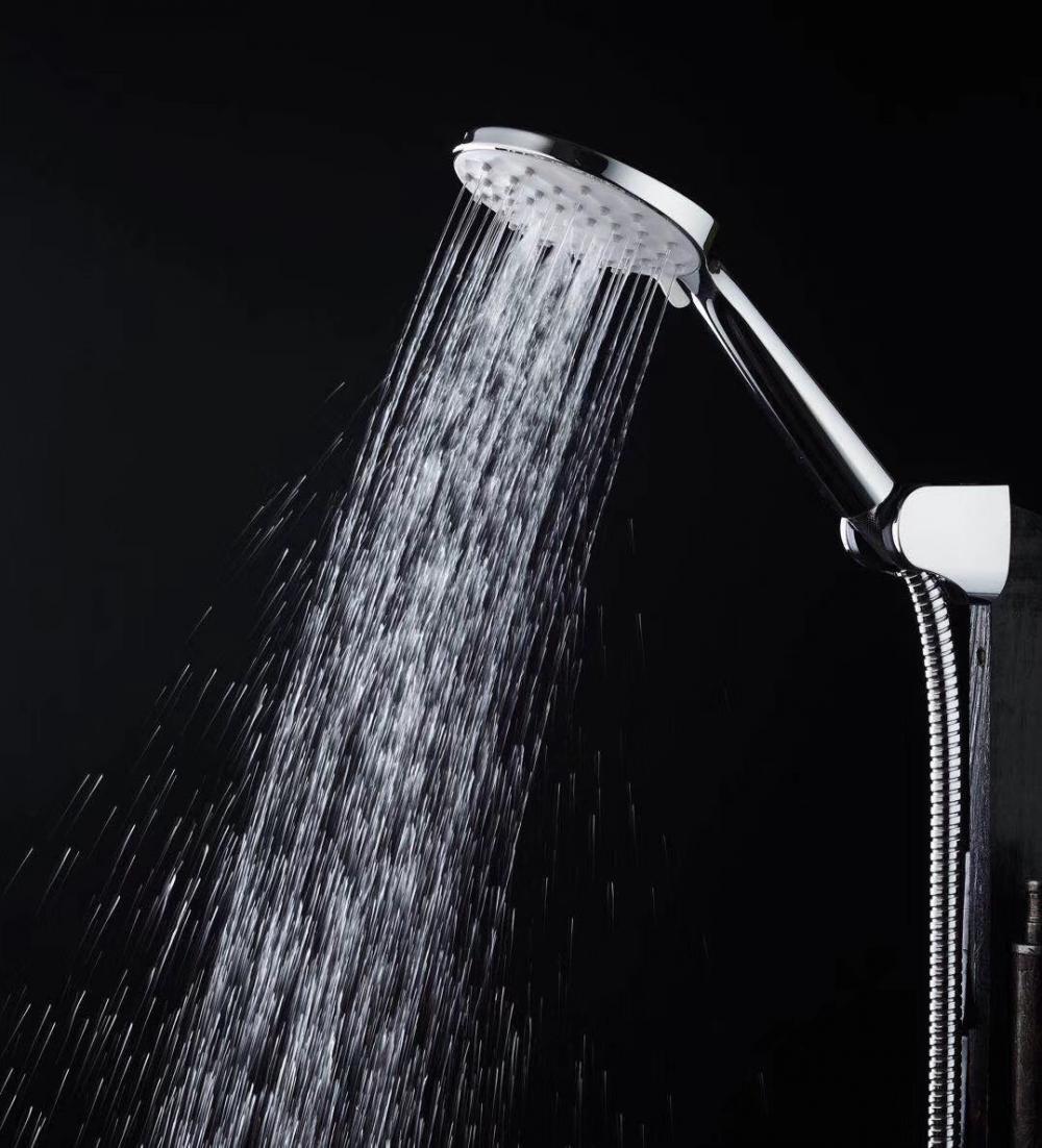 Pommeau de douche multi-fonctions à dessus rond