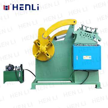 Sheet Metal Uncoiler Cum Straightener For Stampming Machine