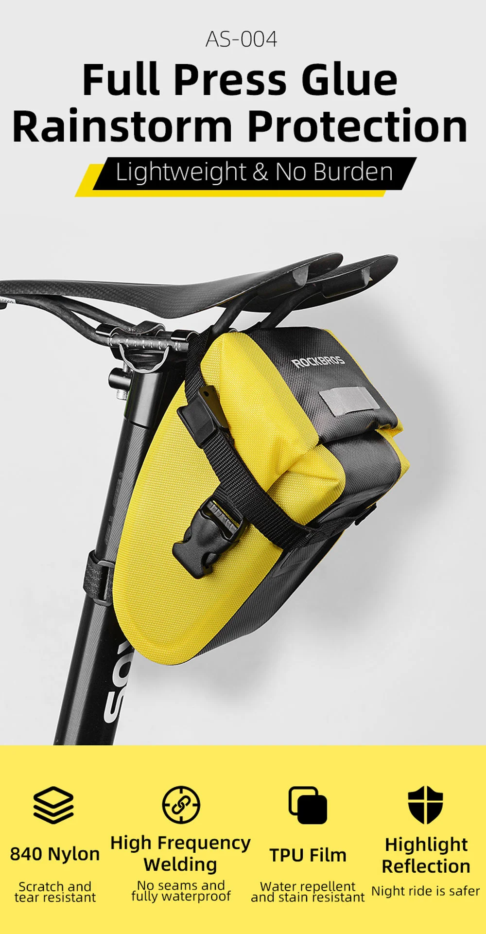 Cycling Bag Bike Saddle Bag in Stock