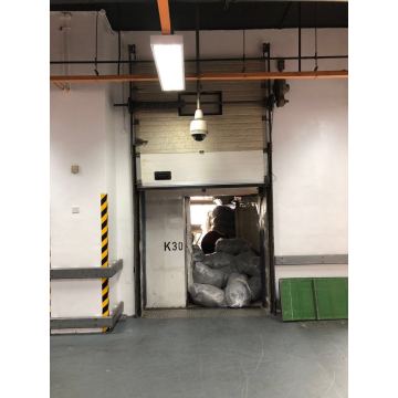 horizontal industrial sectional door