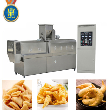 frying snacks extruder fried wheat flour snacks making extruder