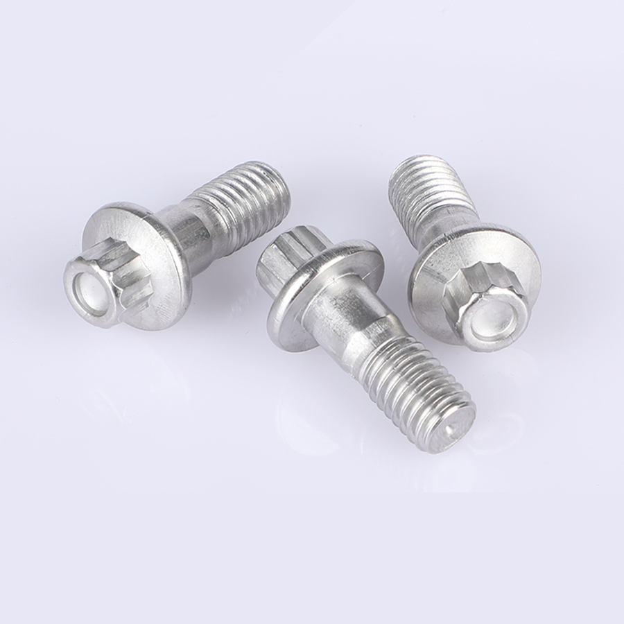 Сталовая сталь 12 угловой фланцевой болт Stainless steel 12 angle flange bolt
