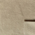 Cizallamiento por un lado después de tela de vellón cepillado