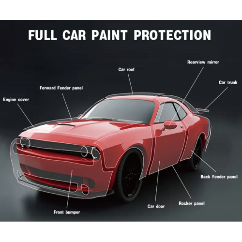 Anti-jaune TPU auto-guérison TPU PPF Car de protection de la peinture