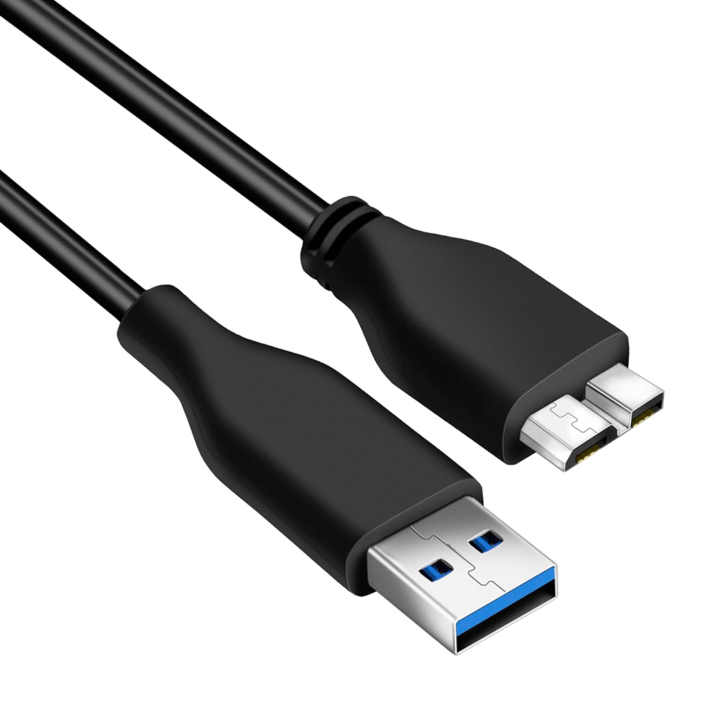 USB 0 A to Micro B High-Speed Cable