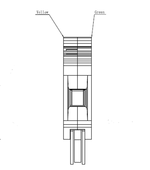 Grounding Screw Connection Dinrail Terminal Block